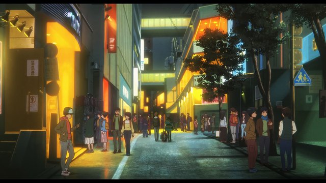 映画館脇の小道
